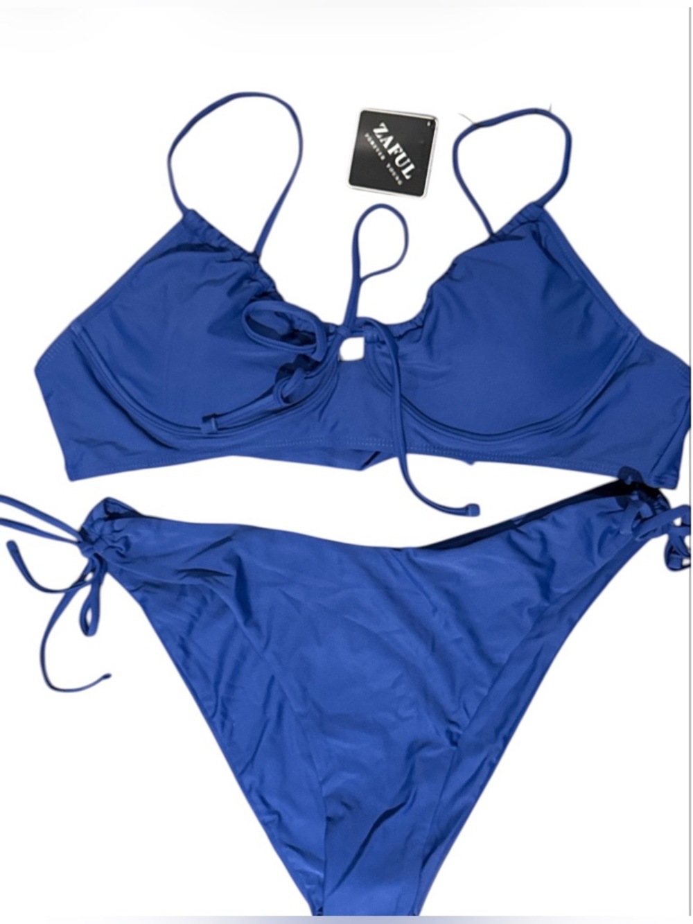 🆕 Zaful royal blue bikini-sz XL